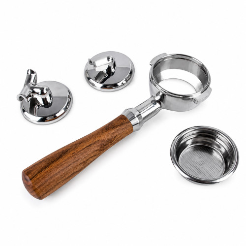 FAQ - Kérdések a(z)  termékkel kapcsolatban 3 az 1-ben portafilter 4Barista 58 mm – E61 (fa nyél)