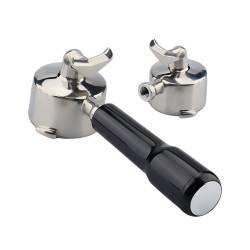Kétkifolyós portafilter 4Barista 51 mm – De’Longhi Dedica (fekete nyél)