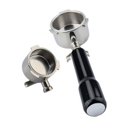 Kétkifolyós portafilter 4Barista 51 mm – De’Longhi Dedica (fekete nyél)