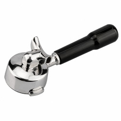 Kétkifolyós portafilter 4Barista 58 mm – E61 (fekete nyél)