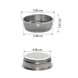 Egy Portafilter kosár 51 mm (7–9 g)