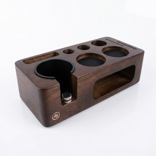 Tamper station 4Barista 51/54 mm | sötét diófa