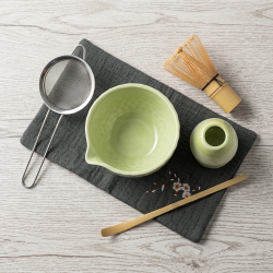 Matcha set 4Barista (light green) – kerámia készlet matcha tea elkészítéséhez 
