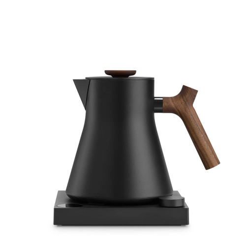 Fellow Corvo EKG PRO Matte Black with Walnut Handle | Elektromos vízforraló