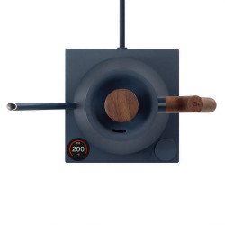 Fellow Stagg EKG PRO stone blue + walnut | Elektromos vízforraló Gooseneck