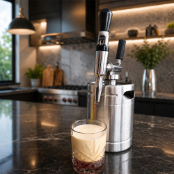 Nitro Cold Brew 2L rozsdamentes acél Mini hordó 4Barista