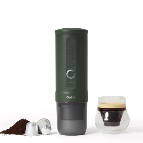 OutIn Nano 2 (Forest green) - utazó kávéfőző