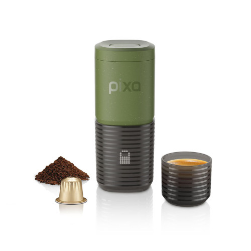 Wacaco Pixapresso (olive green) - elektromos hordozható kávéfőző 