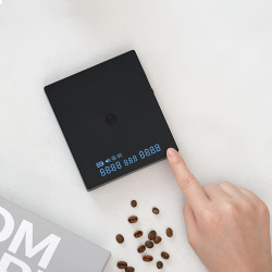 TIMEMORE Black Mirror Mini (fekete) – digitális kávémérleg