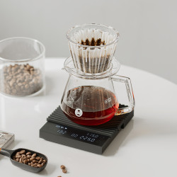 Timemore Mirror Basic 3 (fekete) – digitális barista mérleg