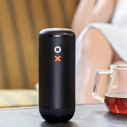 Timemore × Nuttii OX Lite – hordozható elektromos kávédaráló (fekete)