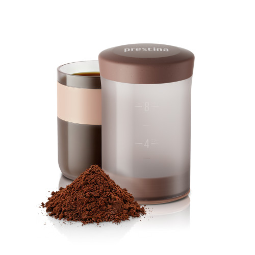 Wacaco Prestina (clay pink) – hordozható kávékészítő