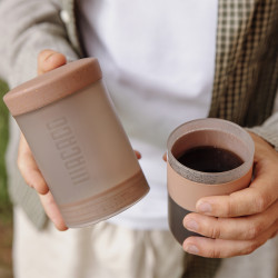 Wacaco Prestina (clay pink) – hordozható kávékészítő
