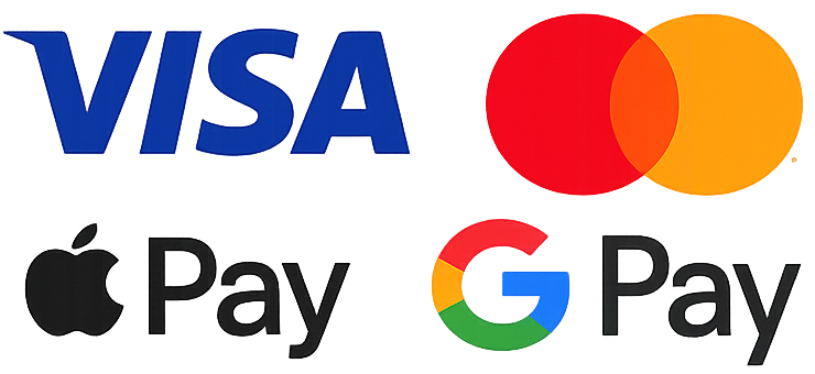 Online kártyás fizetés / Apple Pay / Google Pay